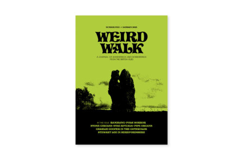 Weird Walk issue five zine cover