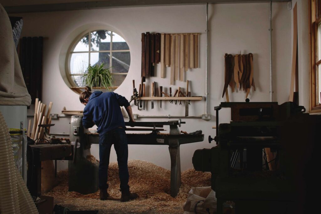 Marchmont Workshop still from We Are Makers documentary