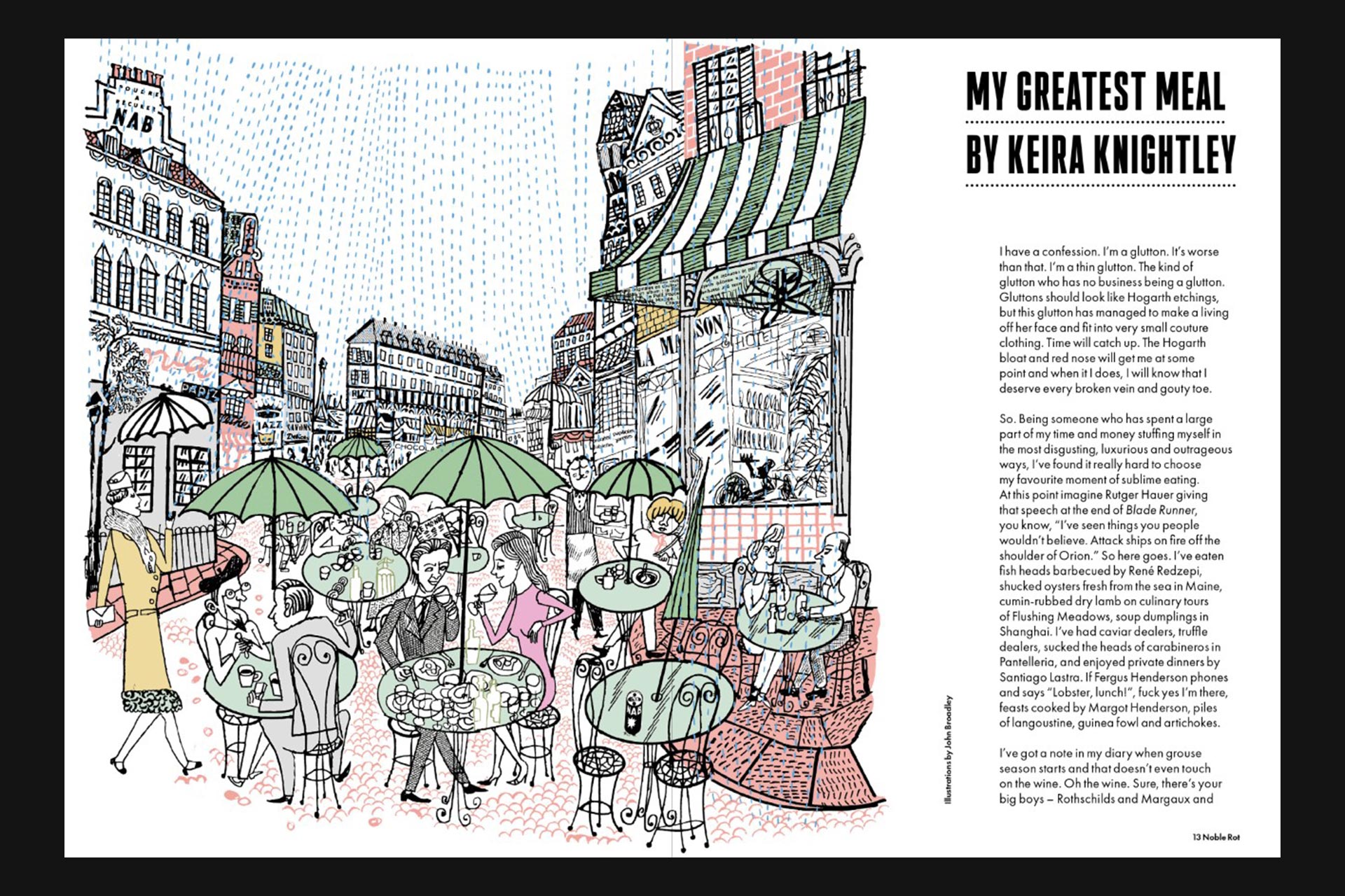 Noble Rot unveils tenth anniversary birthday issue - Overleaf