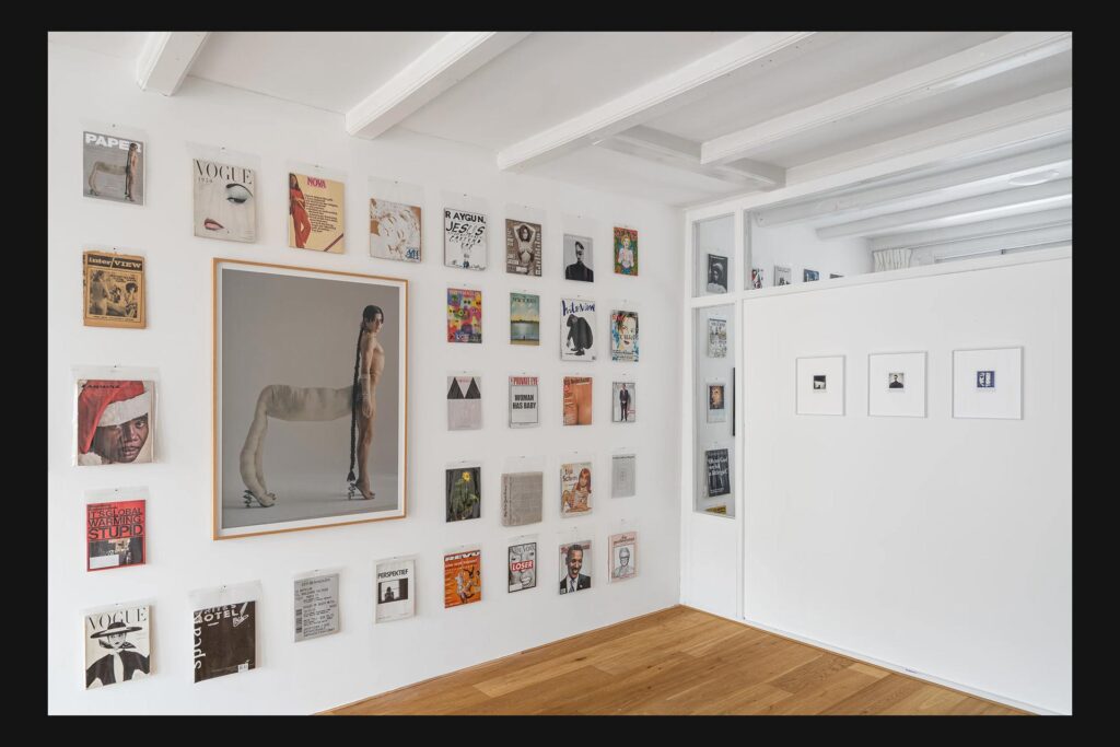 The Originals exhibition space at Madé van Krimpen