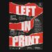 Left in Print event poster